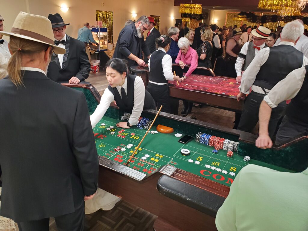 Standard Craps table